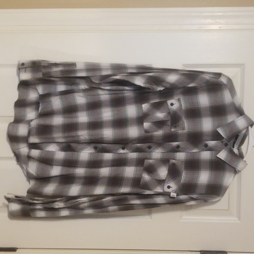 Mens Long sleeve button down